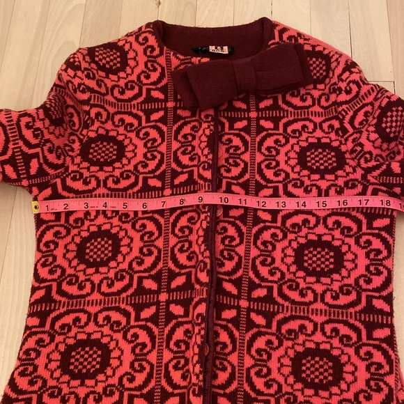 Twinset Simona Barbieri knit sweater wool jacket ! Size S - Picture 9 of 17